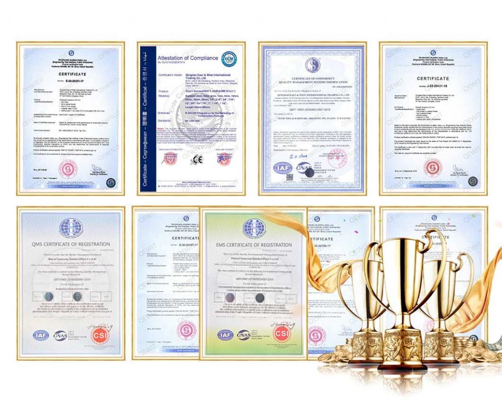 Certifications