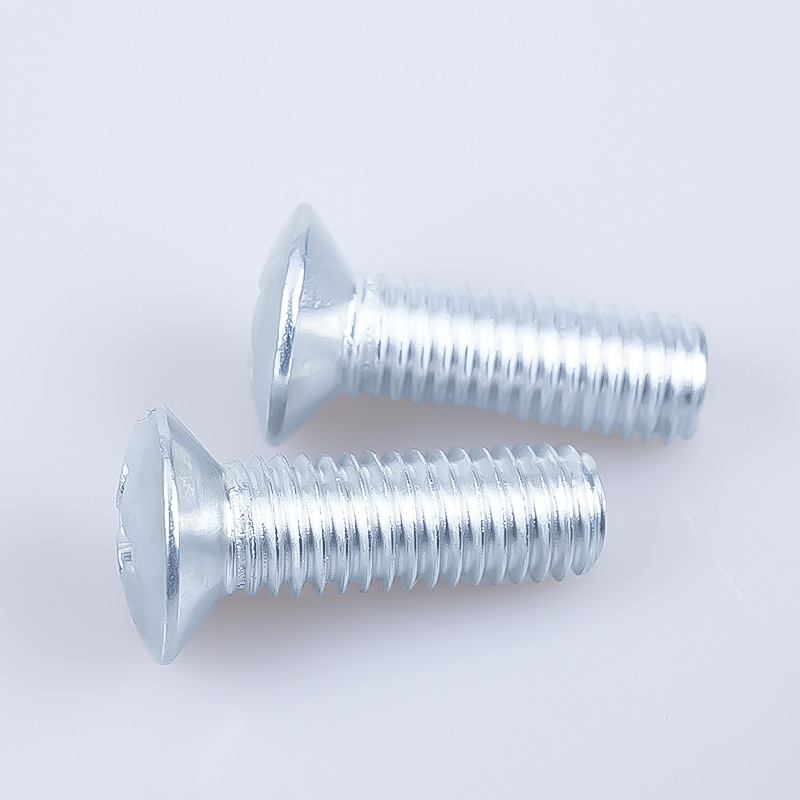 Raised Csk Head (Oval Head) Machine Screws DIN 966 ISO 7047