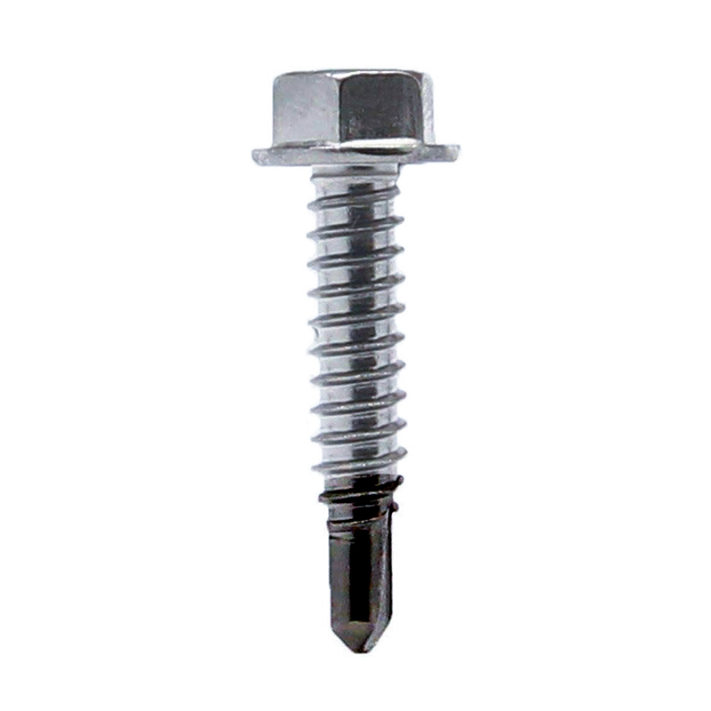 (SUS304/316+410) Bi-metal  Self Drilling Screw Hex Washer Head Point NO.3