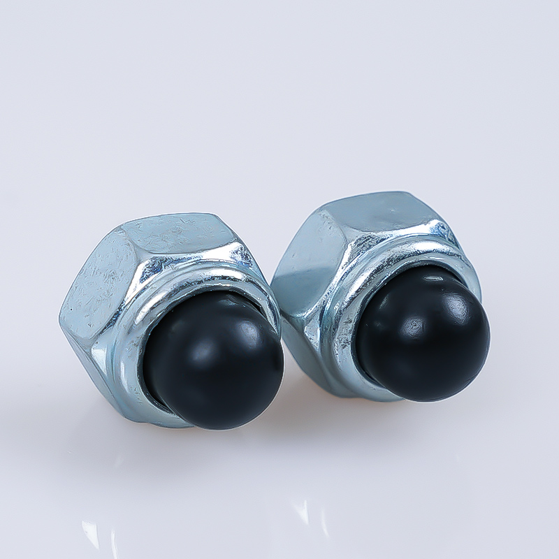 Hexagon Nylon Insert Nuts With Cap DIN 986