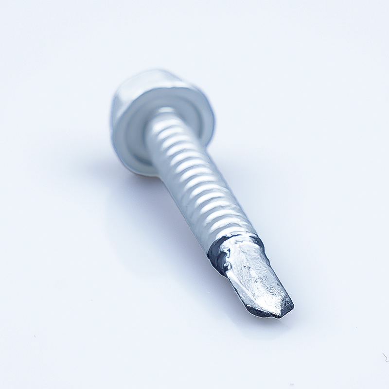 (SUS304/316+410) Bi-metal  Self Drilling Screw Hex Washer Head Point NO.3