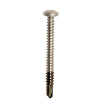 (SUS304/316+410) Bi-metal  Pan Head Self Drilling Screw For Windows