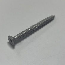 Phillips csk head concrete Screws,part thread,hi-low thread and 3 notches on the thread