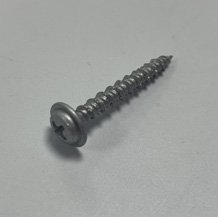 Phillips Pan Head with Washer Concrete Screws,full thread,hi-low thread and 3 notches on the thread