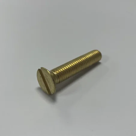 Brass Countersunk Head Slotted Machine Screws DIN 963