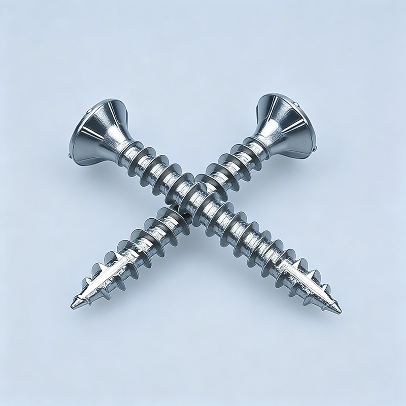 Countersunk Self-Tapping Screws with Cutting Tail