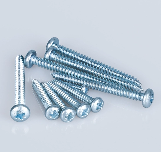 Stainless Steel Hexagon Pan Head Self Tapping Screw DIN 7981