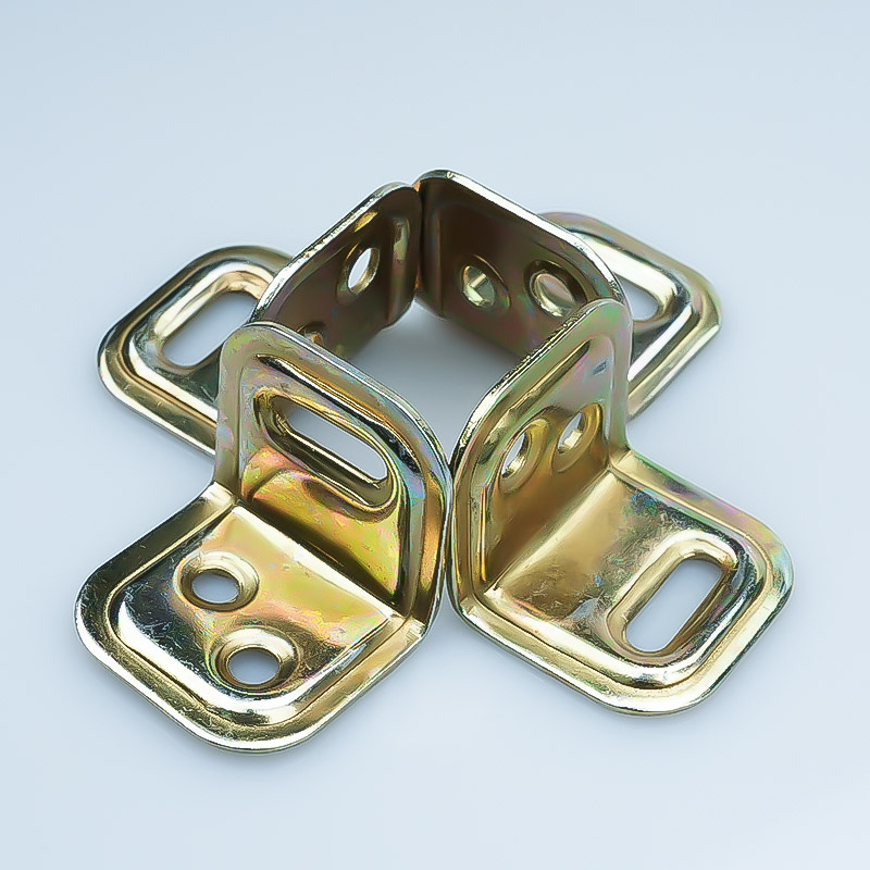 Hardware Right Angle Slotted Hole Fixing Bracket For Furniture