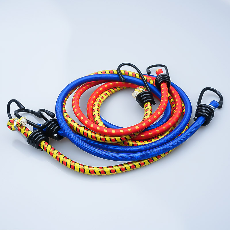 Colorful Polyester Elastic Latex Cord With Plush
