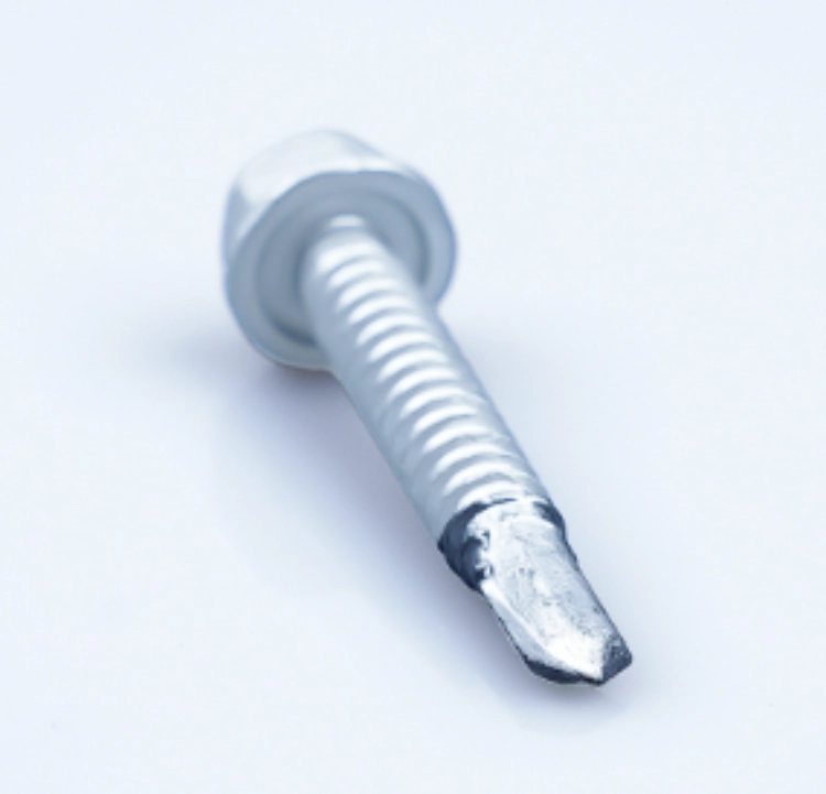 Bi-metal Self Drilling Screw Hex Washer Head Point NO.3
