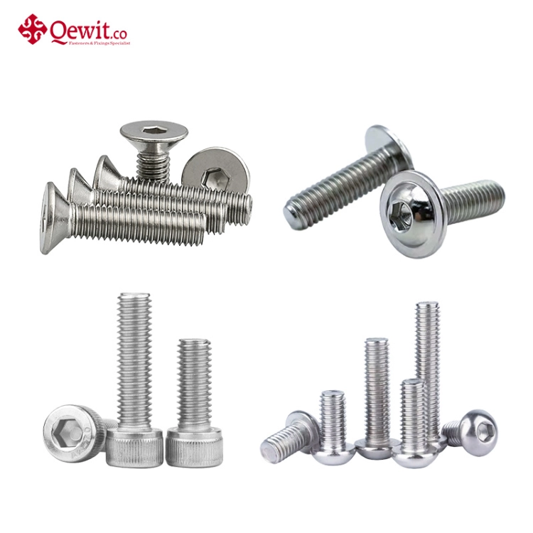 Socket Head Cap Screws vs Button Head and Countersunk Screws
